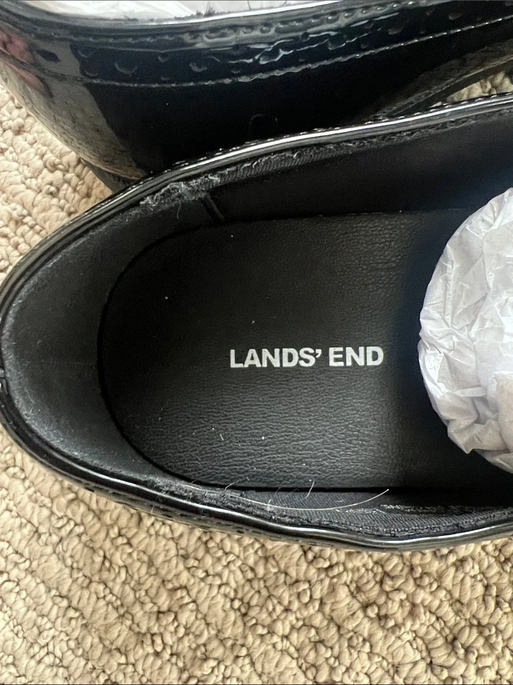 Girls' Black Patent Mary Jane Shoes